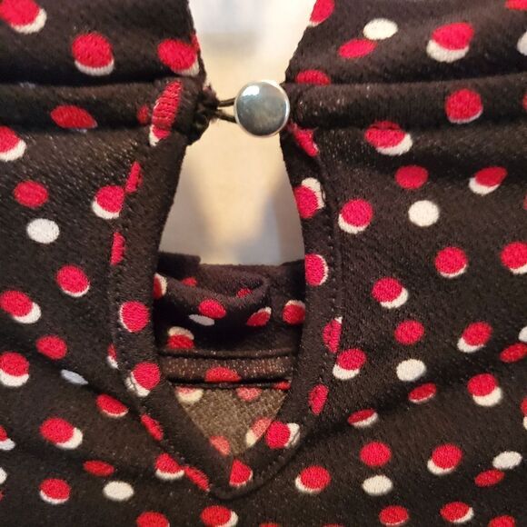 Beautiful Elle cap sleeve blouse size large - Picture 5 of 10